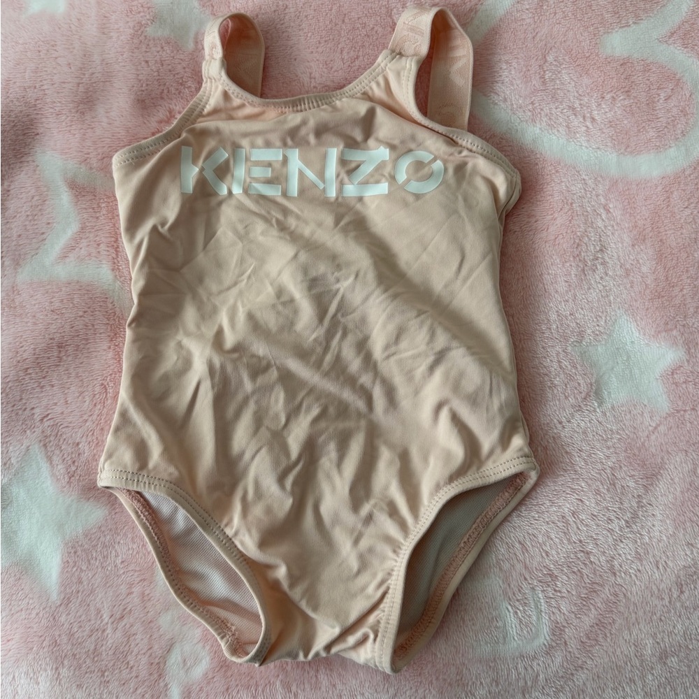 Kenzo Kids Light Pink Swimsuit